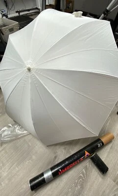 Photoflex RUD-45 45" Paraguas Blanco en Tubo Original - Limpio Foto 1 de 3