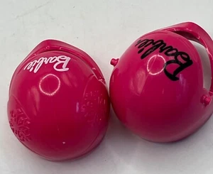 Barbie Snowmobile Helmet and Other Full Face Helmet Both Pink - Foto 1 di 3