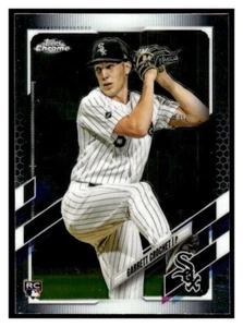 2021 Topps Chrome 69 Garrett Crochet Rookie RC Chicago White Sox card - Picture 1 of 2