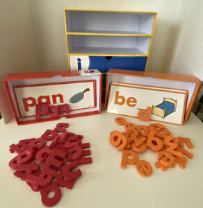 LAKESHORE I Can Build Simple Words Foam Letter Word Building Game Kit