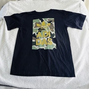 Adidas Kid’s T Shirt Black /green Youth XL - Picture 1 of 8