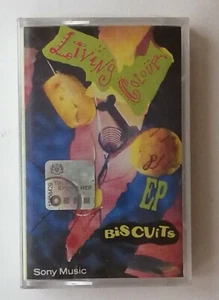 Biscuits by Living Colour Rare 1991 Malaysia Cassette Tape Brand New - Picture 1 of 3