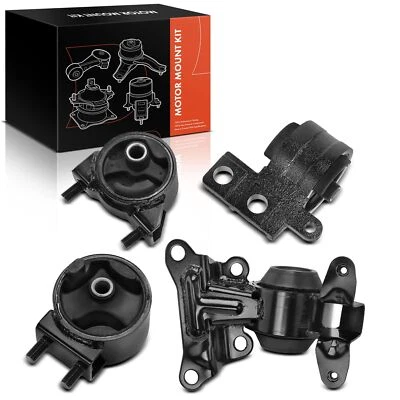 4x Motor e Suporte de Transmissão para Ford Escort 97-03 Mercury Tracer 97-99 - Imagem 1 de 4