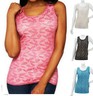 Kathleen Kirkwood Dictrac-Ease Notch Collar Camisole – Style A224161, Nylon/Spandex Blend