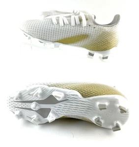 Zapatos de Fútbol Adidas X Ghosted.3 Fg J Blancos/Metgold Talla 2 EG8210 - Imagen 1 de 6