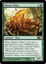 WOTC MtG M11 Mitotic Slime (R) (Foil) EX