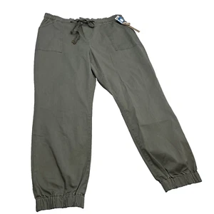 NUEVO Joggers Frye and Co talla 2XL Love Worn Oliva para mujer con cordón - Imagen 1 de 13
