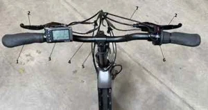 SFM / Sachs Bremshebel links P2540031L Saxonette Compact Comfort Plus - Picture 1 of 1