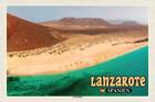 Holzschild 18x12 cm Lanzarote Spanien La Graciosa Insel