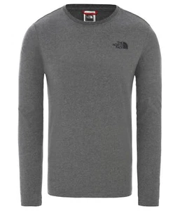 The North Face Men's Long Sleeve Shirt Red Box Tea - Picture 1 of 15