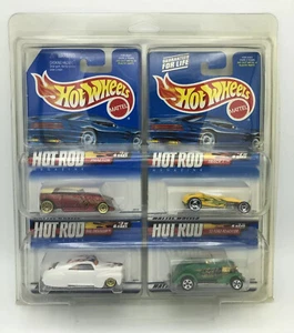 "Hot Wheels 1999 ""Hot Rods"" Juego Completo de 4 In Estuche Protecto - ¡NUEVO! - Imagen 1 de 4