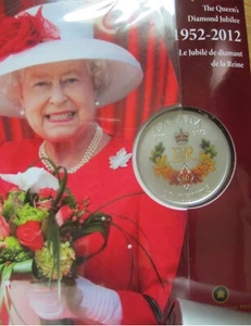 2012 Canada Queen Diamond Jubilee Royal Cypher Mint Set Coins Mint Gift Set (RJ) - Picture 1 of 3