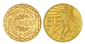 Pièce de 100 Euro Semeuse en Or - 2010 Monnaie de Paris - Zdjęcie 1 z 4