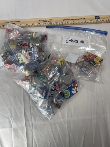 Series 1, 2 & 3 Wacky Packages Mixed Lot Products, Stickers & Checklist 100+ Pcs Cover