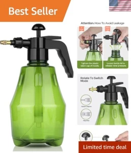Multi-Purpose 0.5L Plastic Green Spray Bottle for Gardening and Cleaning Needs - Picture 1 of 9