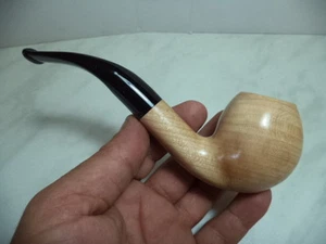 PIPA PIPE PFEIFE NERONE ITALIAN CHERRY WOOD MEERSCHAUM MOD. 31 IN CILIEGIO  NEW - Picture 1 of 1