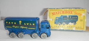 Matchbox Series 10 Sugar Conainer Made IN England, Schachtel Original Lkw Zucker - Bild 1 von 6