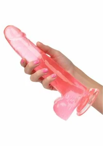 Fallo enorme con ventosa e testicoli pene finto MAXI dildo reale vaginale anale - Picture 1 of 8