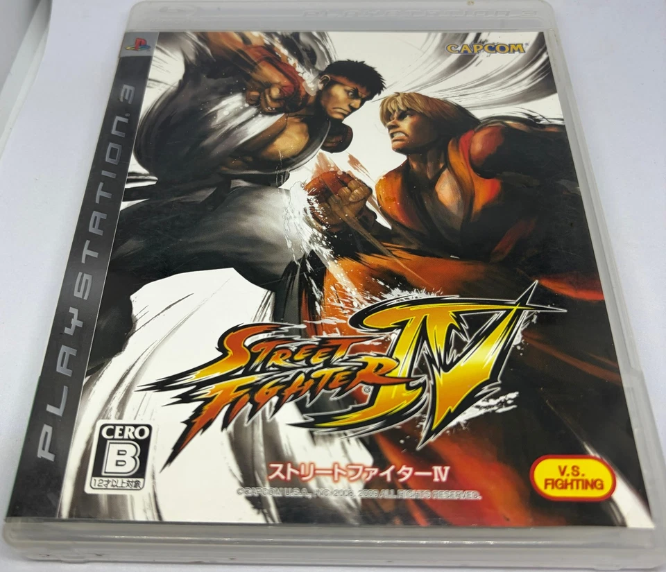 Street Fighter IV 4 Japan Japanese version Sony PlayStation 3 PS3 USED - Image 1 of 3