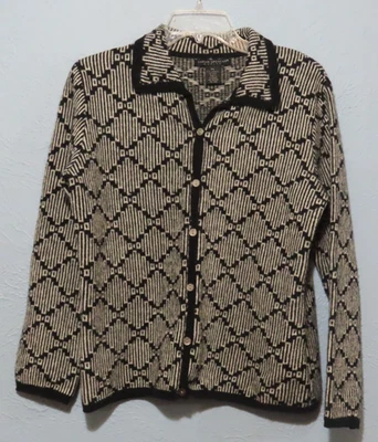 Suéter cárdigan con botones de lana de cordero PM de Sarah Spencer para mujer Foto 1 de 4