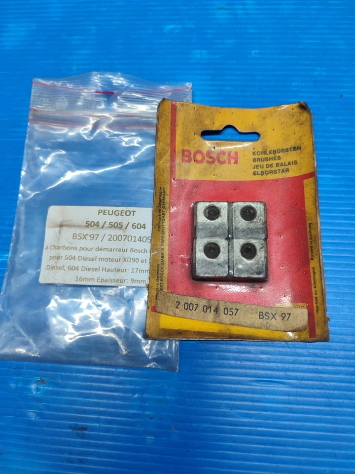 4 Coals Starter Bosch for Peugeot: 504 Diesel XD90 And XD2,505 D,604 D - Image 1 of 1