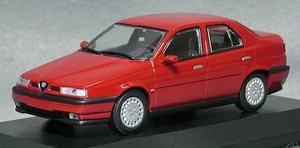 Minichamps 1/43 Alfa Romeo 155 1992 Rojo 940120400 Diecast Model Car - Imagen 1 de 3
