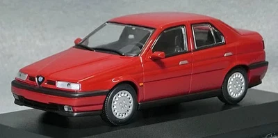 Minichamps 1/43 Alfa Romeo 155 1992 Rojo 940120400 Diecast Model Car - Imagen 1 de 3