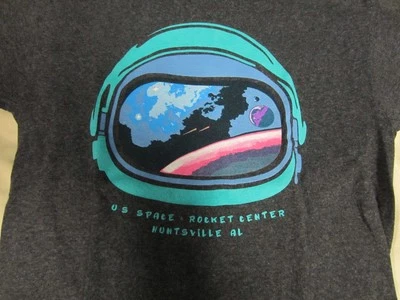 Camiseta U.S. Space & Rocket Center NASA Huntsville AL YOUTH mediana carbón Foto 1 de 3