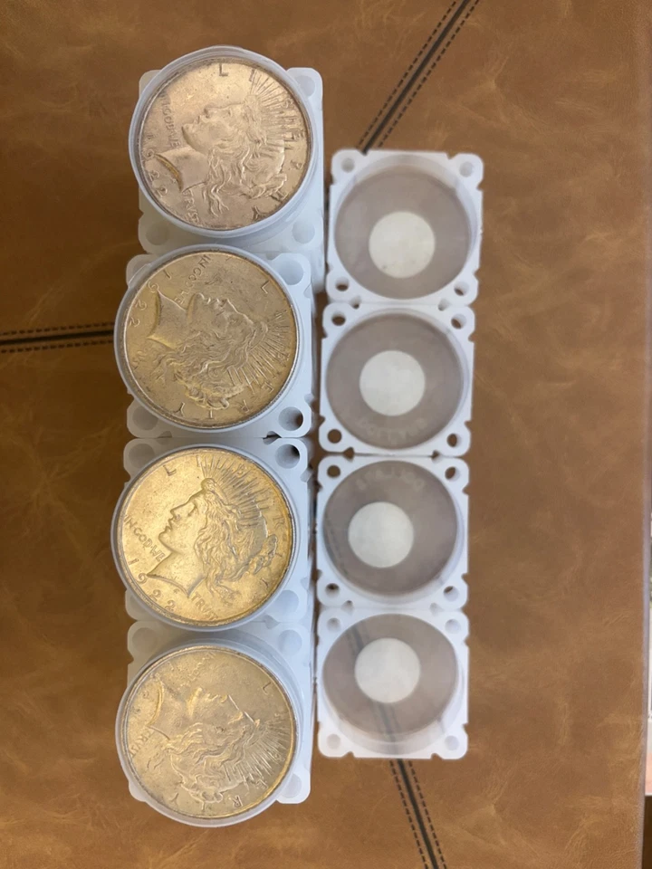 Lote de 20 dólares de plata de la paz. Fechado. 1922 Foto 1 de 1