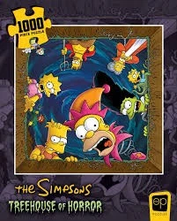 The Simpsons Treehouse of Horror Happy Haunting 1000 Piece Jigsaw Puzzle - Image 1 of 1