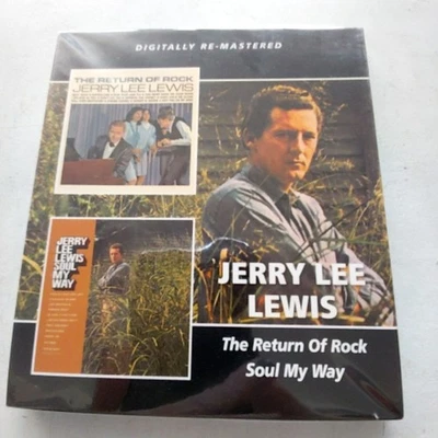 Jerry Lee Lewis The Return Of Rock Soul My Way CD Remastered BGO Records - image 1 of 3