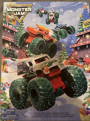Monster Jam официальный адвент календарь 24 дней MJ праздник - новый-1:72-ALDI - Изображение 1 из 4