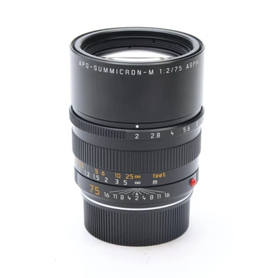 Leica APO Summicron M75mm F/2.0 ASPH. (6bit)# 11637 #175 - Image 1 of 4