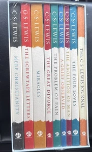 The C.S. Lewis Signature Classics Box Set 8 Paperback Books + Journal New Sealed - Bild 1 von 2