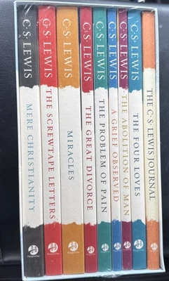 The C.S. Lewis Signature Classics Box Set 8 Paperback Books + Journal New Sealed - Image 1 of 2