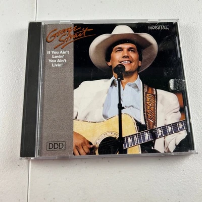 George Strait - If You Ain't Lovin' You Ain't Livin' CD 1988 Country MCA - Image 1 of 4