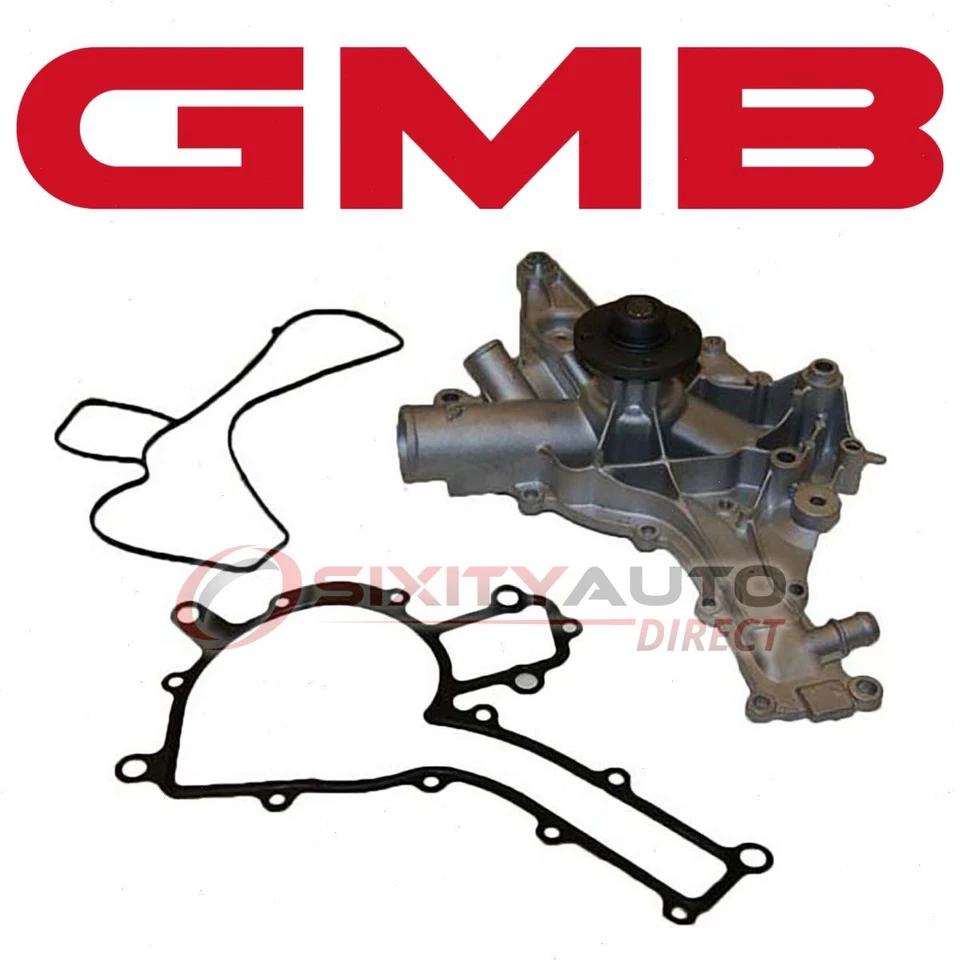 GMB Water Pump for 2000-2006 Mercedes-Benz SL500 5.0L V8 - Coolant rp - Изображение 1 из 4
