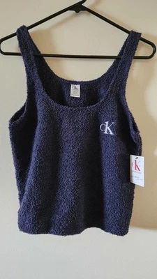 CK Calvin Klein One XL Ropa de dormir Salón Tanque Nuevo con Etiquetas  Foto 1 de 4