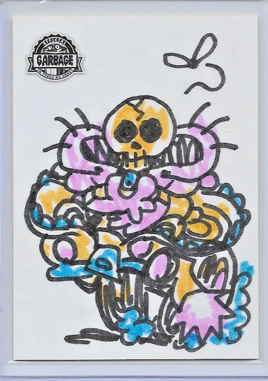 2023 TOPPS GARBAGE PAIL KIDS KRASHERS SERIES 4 SKETCH CARD 1/1 NIK GPK TONY - Image 1 of 1