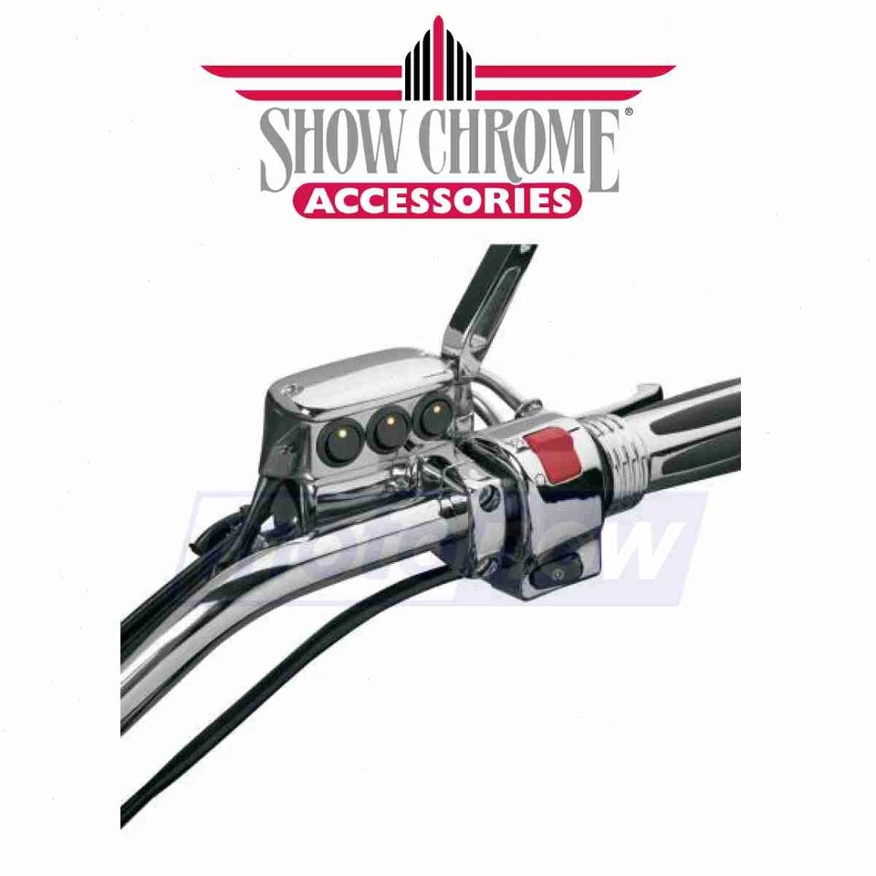 Show Chrome Clutch Side LED Switch Block Assemblie for 1999-2003 Yamaha zx - Изображение 1 из 4