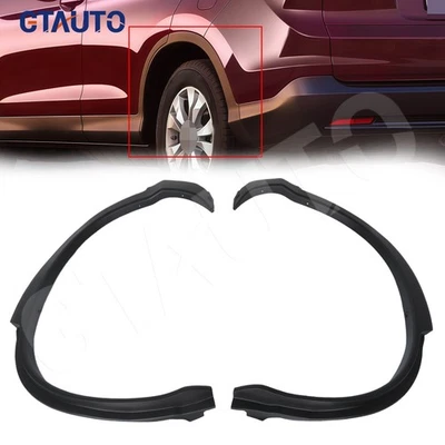 Pair Rear Fender Flare Arch Molding Trim Left Right For 2012-2016 Honda CR-V CRV Foto 1 de 4