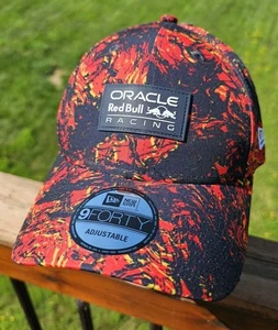 Gorra ajustable unisex Oracle Red Bull Racing 9forty Flames New Era - Imagen 1 de 8
