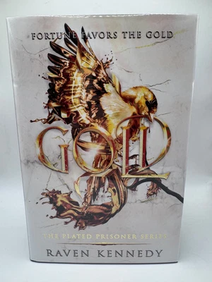 Gold by Raven Kennedy Signed & Numbered Goldsboro Special Edition Brand New Foto 1 de 4
