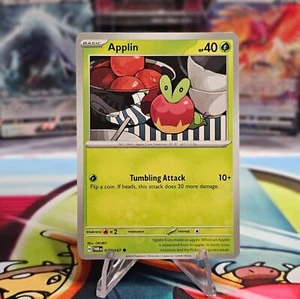 Applin - 017/167 - Twilight Masquerade - Pokemon TCG - Non-Holo - NM - Picture 1 of 2