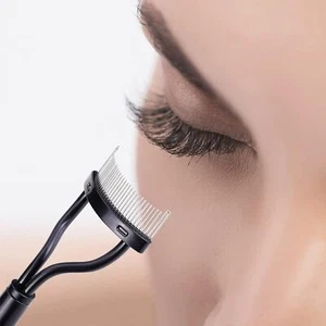 Eyelash Comb Separator Mascara Applicator Eyelash Definer with Comb Cover Arc - Picture 1 of 12