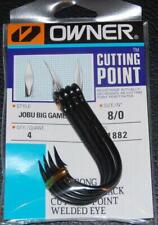 OWNER 5134-1882 JOBU™ Big Game 8/0 Hooks Cutting Point 4X Strong Tuna
