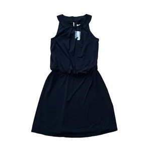 White House Black Market Dress Women Size 4 Black Keyhole Back Sleeveless NWT - Picture 1 of 10