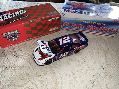 Nascar 1/24 #12 Jeremy Mayfield Mobile 1 Collectable Bank - Image 1 of 4
