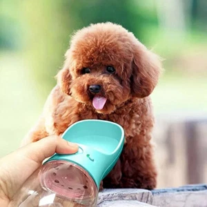 Tragbare Hundetrinkflasche Trinkflasche Hunde für Unterwegs Hund Wasserflasche - Bild 1 von 5