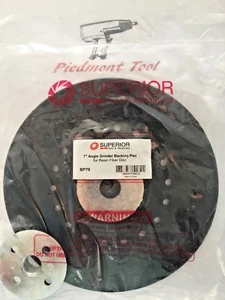 Almohadilla de respaldo de amoladora angular de 7" para disco de fibra de resina con tuerca de bloqueo de 5/8"-11 BP70 - Imagen 1 de 1